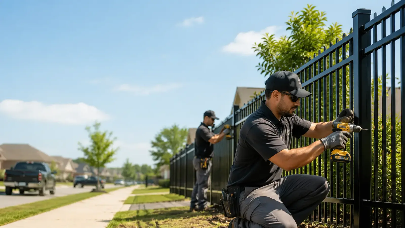 Metal Fence Installation in Mertztown, PA
